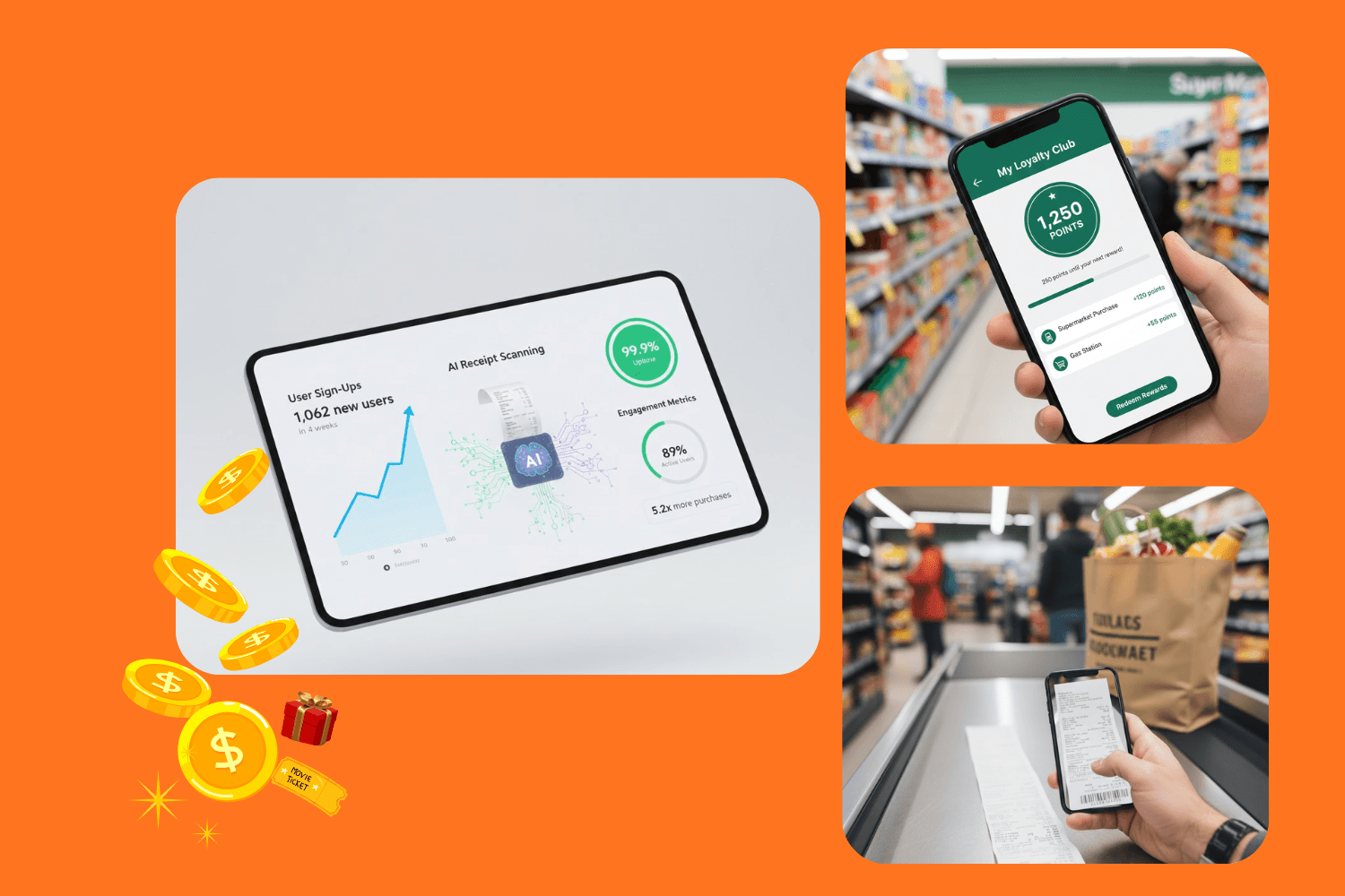 An AI-Powered OCR Loyalty Platform Drove 1,000+ Sign-Ups for a Leading Supermarket Chain