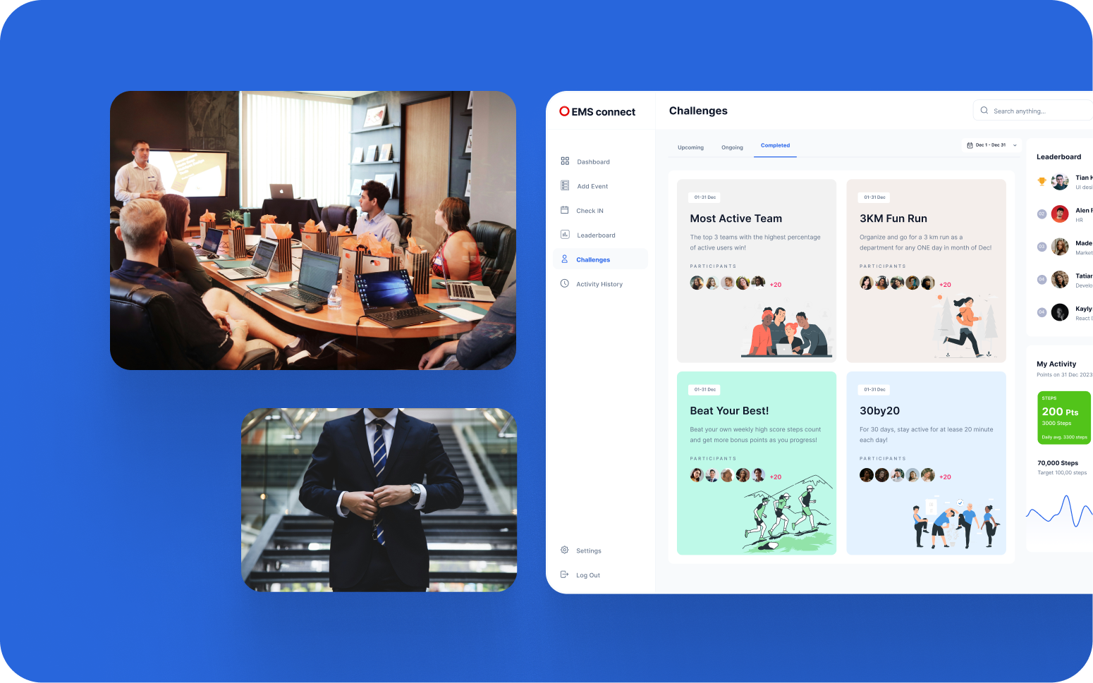 Engagement & Training app for Employees